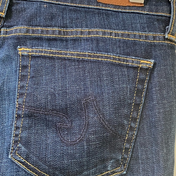 AG Adriano Goldshmied The Jessie Curvy Boot Cut Navy Blue 31 - Picture 11 of 15